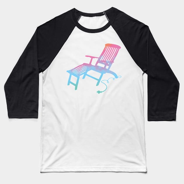 electric deckchair Baseball T-Shirt by BrownWoodRobot